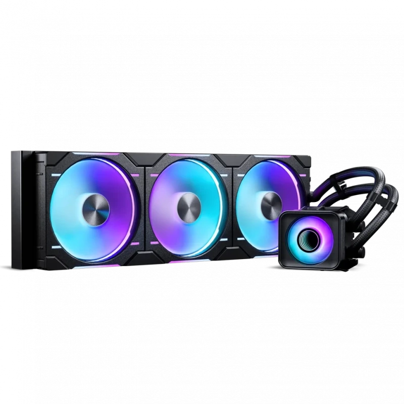 Система жидкостного охлаждения для процессора Phanteks Glacier One 420D30 X2 ARGB Black (PH-GO420D30_DBK02)