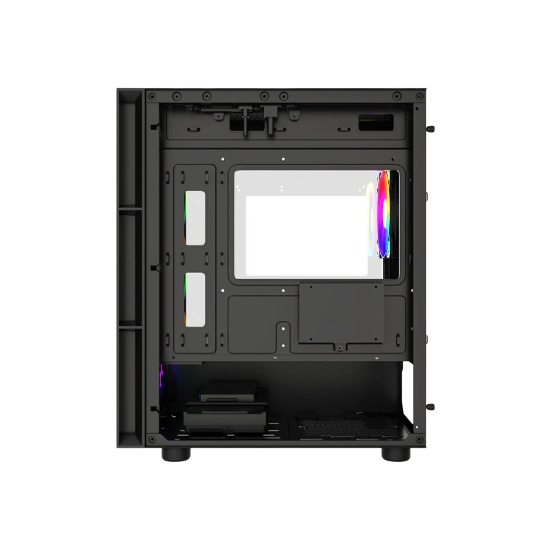 Компьютерный корпус Powercase Mistral Micro EM17 ARGB Black (CMMEM17B-A4)