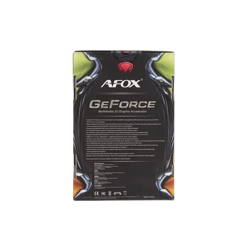 Видеокарта AFox (AF740-4096D3L3) GeForce GT 740 4GB