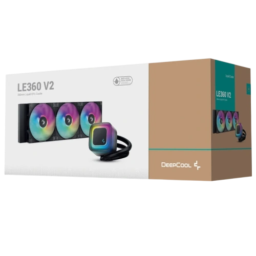 Система жидкостного охлаждения для процессора Deepcool LE360 V2 ARGB Black (R-LE360-BKAMMC-G-2)