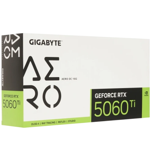 Видеокарта Gigabyte (GV-N506TAERO OC-16GD) GeForce RTX 5060 Ti 16GB AERO OC