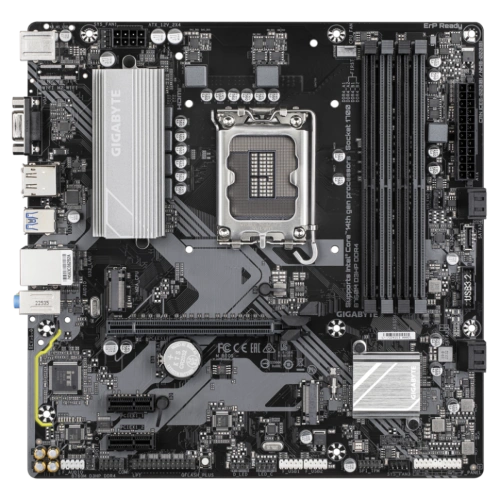 Материнская плата Gigabyte B760M D3HP DDR4 документация, задняя планка