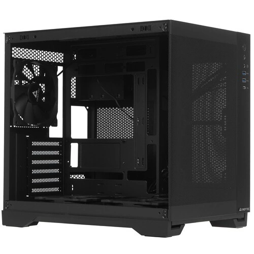 Компьютерный корпус Chieftec VISIO AIR TG Black (GM-30B-M-OP)