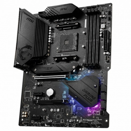 Материнская плата MSI MPG B550 GAMING PLUS 2 x кабель SATA, документация