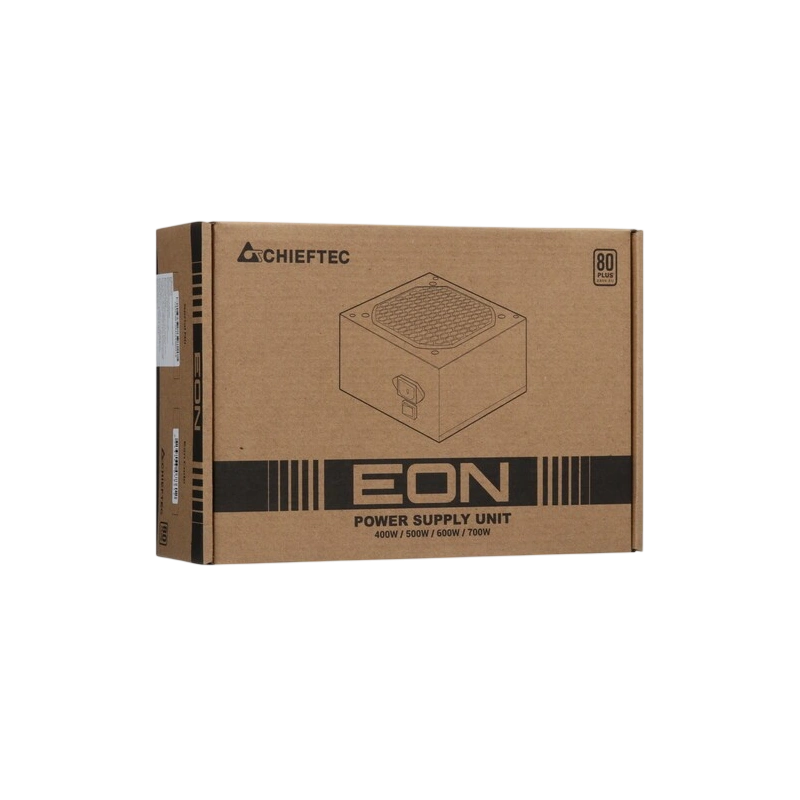 Блок питания Chieftec 500W Eon Black (ZPU-500S) документация, комплект крепежа