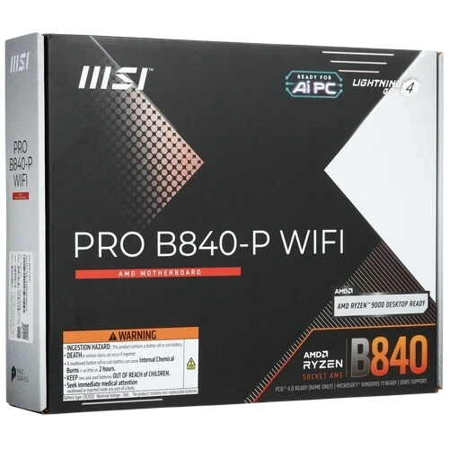 Материнская плата MSI PRO B840-P WIFI