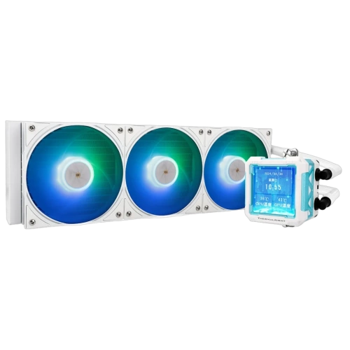 Система жидкостного охлаждения для процессора Thermalright Frozen Warframe Pro 360 ARGB White (TRFWP360AW)