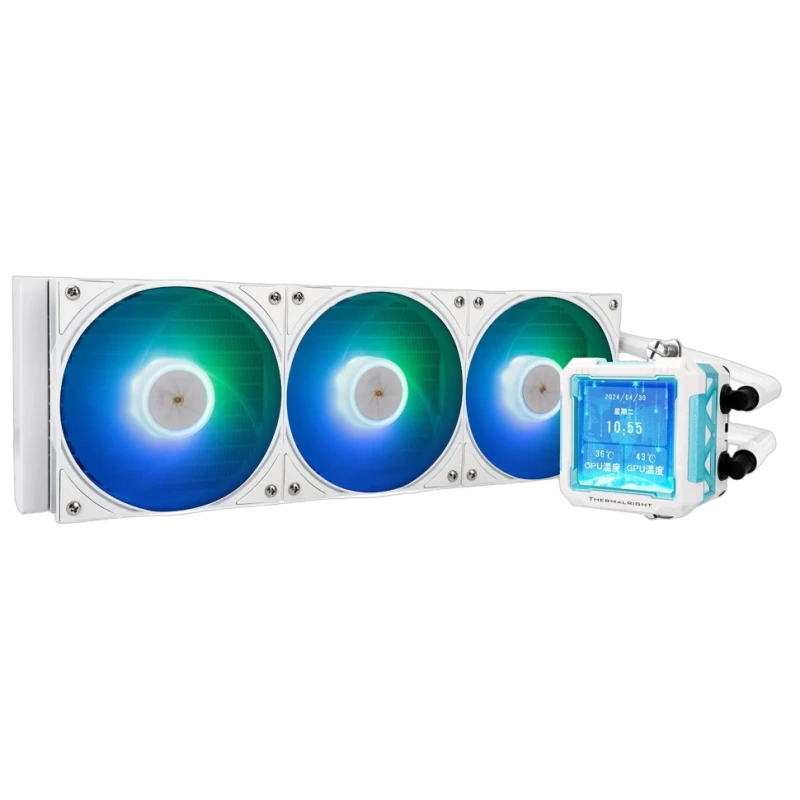 Система жидкостного охлаждения для процессора Thermalright Frozen Warframe Pro 360 ARGB White (TRFWP360AW)