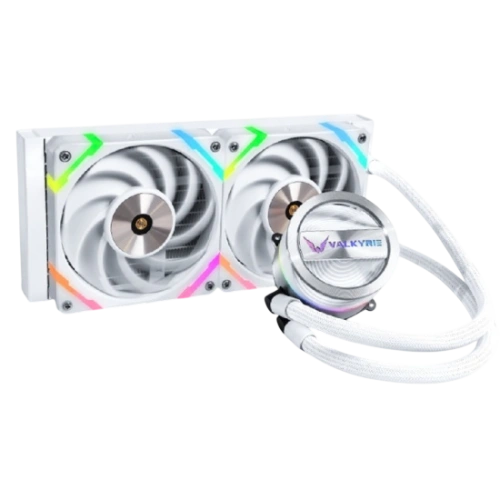 Система жидкостного охлаждения для процессора Valkyrie Dragonfang 240 ARGB White (HW GL240W)