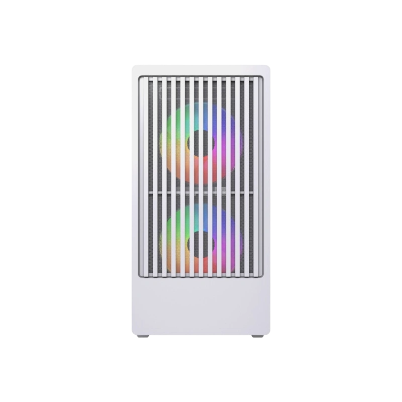 Компьютерный корпус Powercase Mistral SM07 TG ARGB White (CMMSM07W-A3)