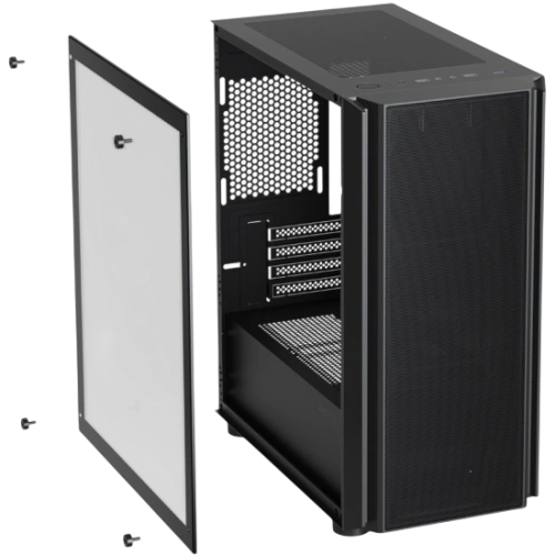 Компьютерный корпус XASTRA A402M 4ARGB-C6 TG Black (A402M-4FC12A-BK-C6)