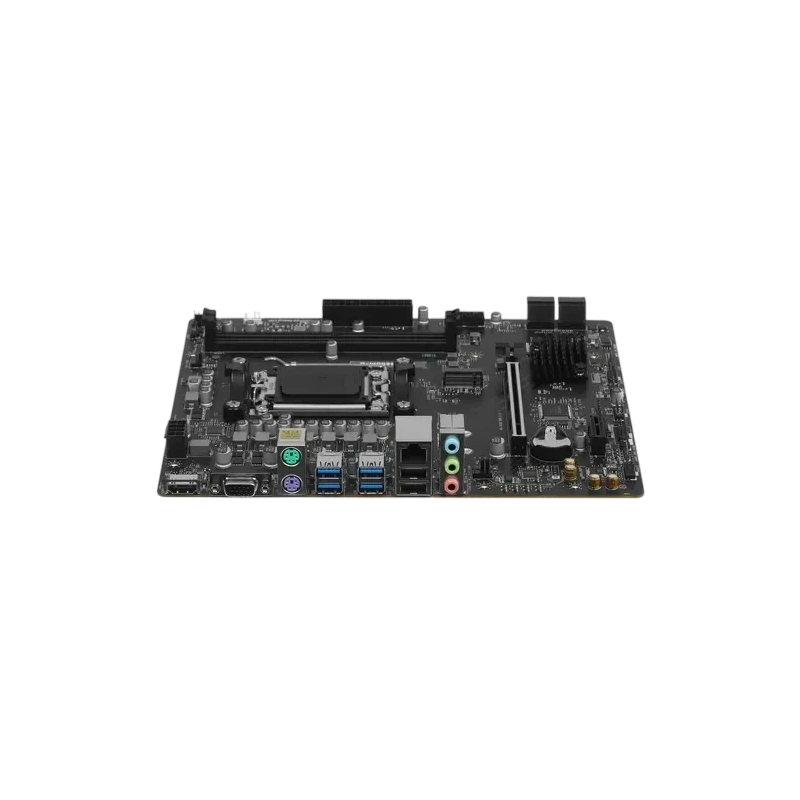 Материнская плата MSI PRO B650M-B документация, задняя планка, кабель SATA, крепеж для разъема M.2