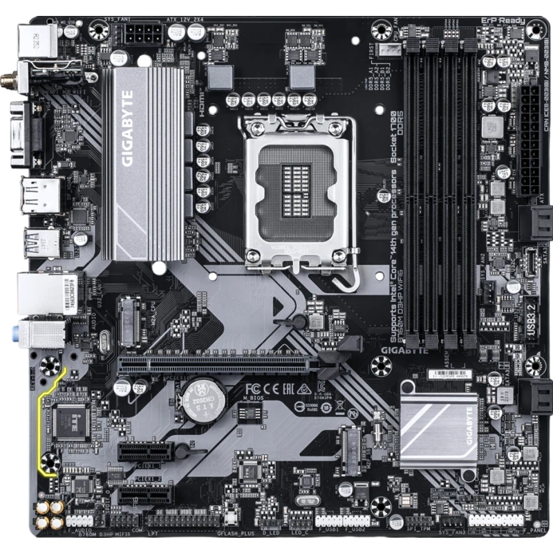 Материнская плата Gigabyte B760M D3HP WIFI6