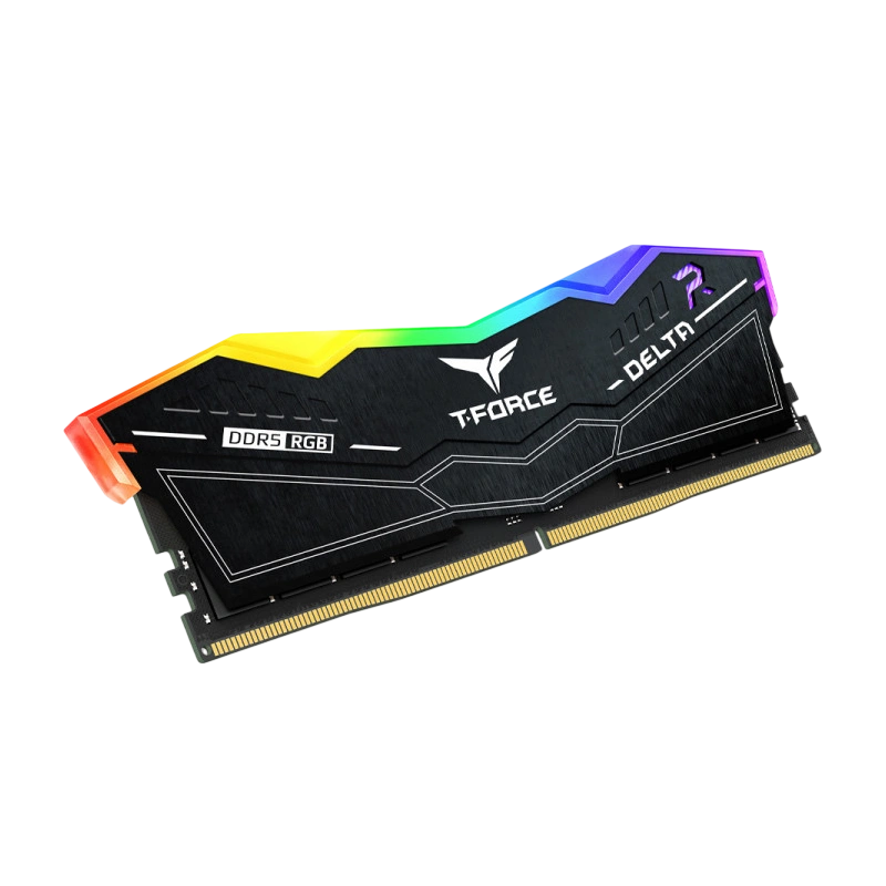 Оперативная память 32 Gb 6400 MHz Team Group T-FORCE DELTA RGB Black (FF3D532G6400HC38JDC01)