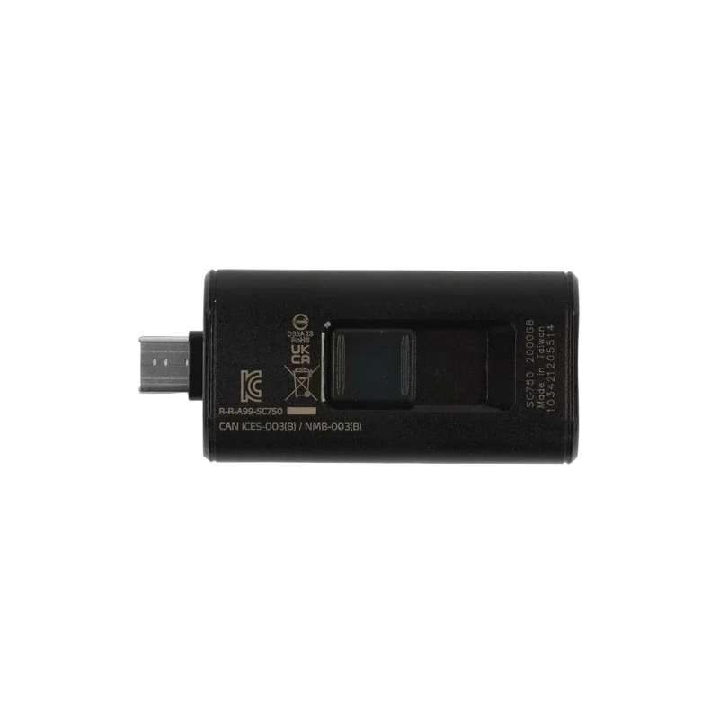Внешний SSD ADATA XPG 2000 Gb USB 3.2 (SC750-2000G-CCBK) BOX