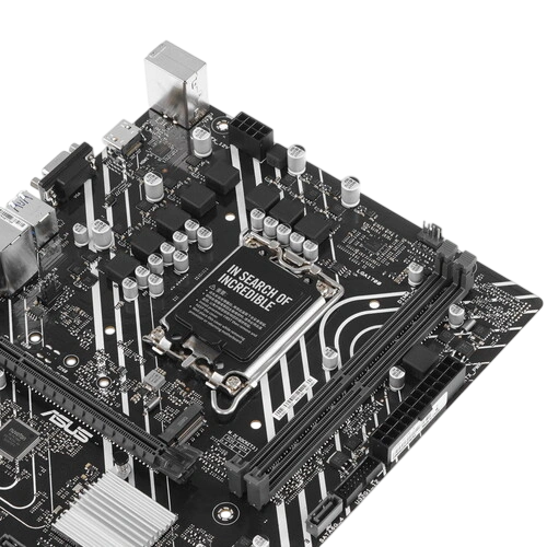 Материнская плата ASUS PRIME H610M-K (90MB1GA0-M0EAY0) 2 x кабель SATA, документация, задняя планка