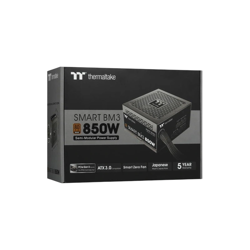 Блок питания Thermaltake 850W Smart BM3 0550 (PS-SPD-0850MNFABE-3) 16 Pin (PCIe 5.0 Connector Cable Details)