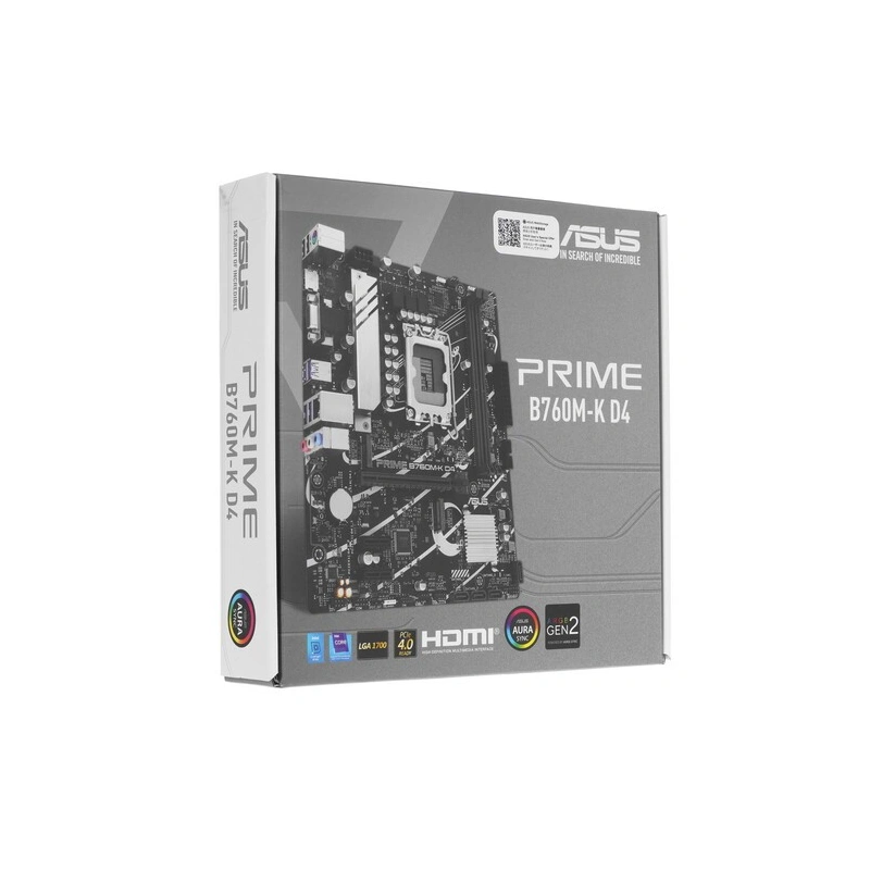 Материнская плата ASUS PRIME B760M-K D4 (90MB1DS0-M0EAY0)