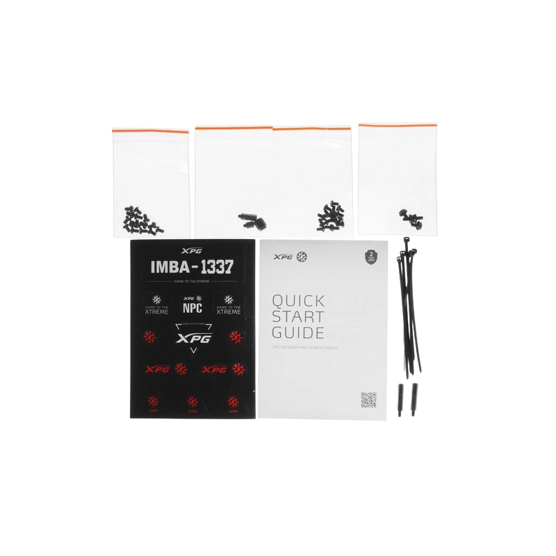 Компьютерный корпус ADATA XPG DEFENDER TG Black (DEFENDER-BKCWW) документация