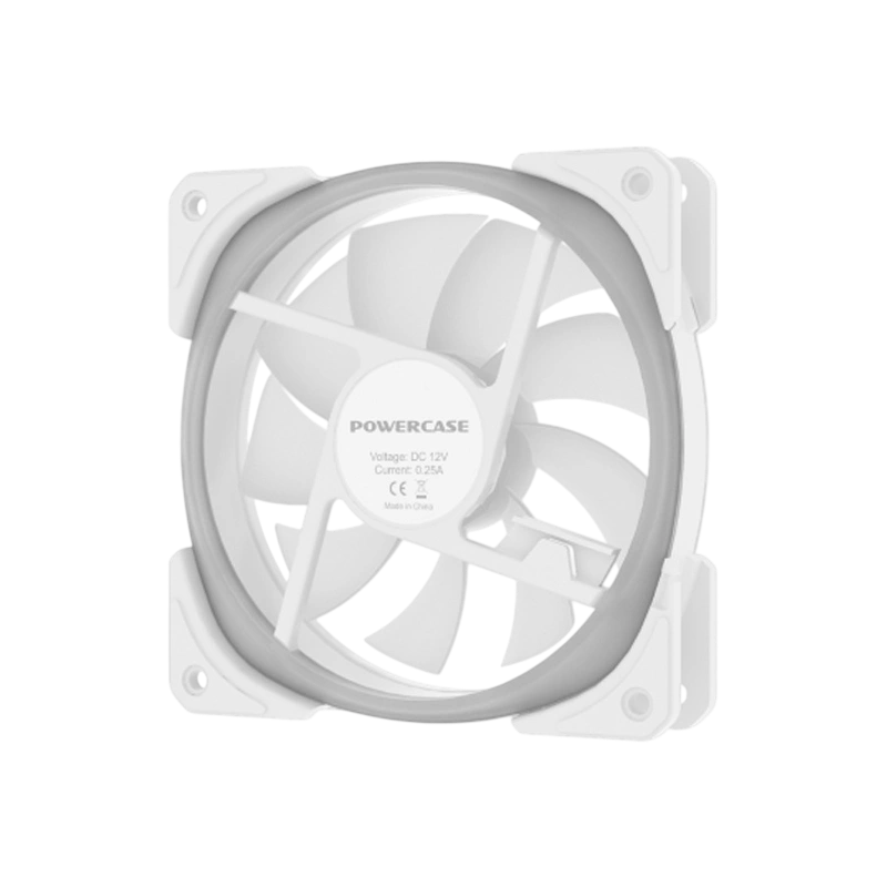 Вентилятор для корпуса Powercase CM21-12W ARGB White
