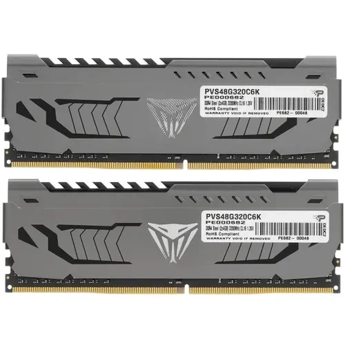 Оперативная память 8 Gb 3200 MHz PATRIOT VIPER STEEL (PVS48G320C6K)