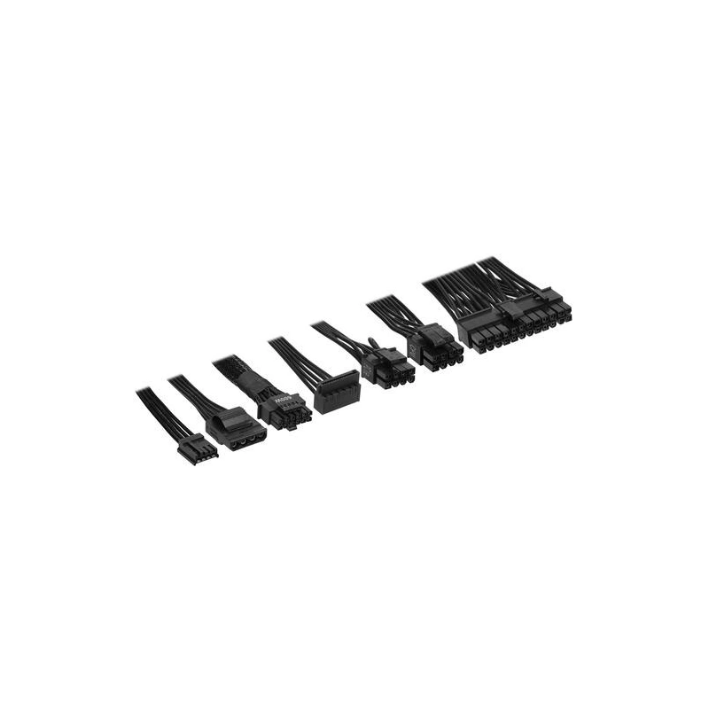 Блок питания MSI 850W MPG A850G (306-7ZP7B11-CE0) 16 Pin (PCIe 5.0 Connector Cable Details) документация, комплект кабелей, чехол