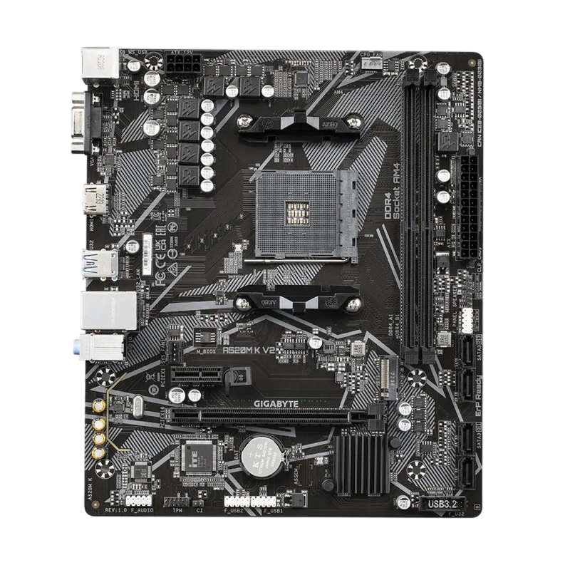 Материнская плата Gigabyte A520M K V2