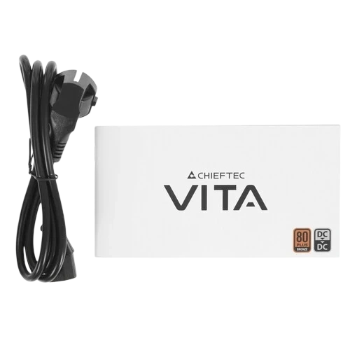 Блок питания Chieftec 750W Vita Black (BPX-750S) документация, комплект крепежа