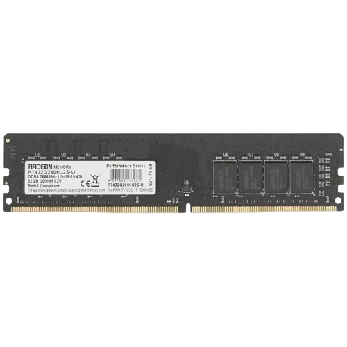 Оперативная память 32 Gb 2666 MHz AMD R7 GAMERS SERIES Black (R7432G2606U2S-U)