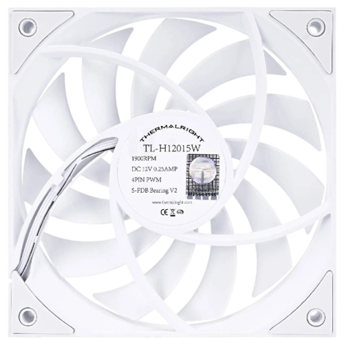 Вентилятор для корпуса Thermalright TL-H12015W White (TRTLH12015W)
