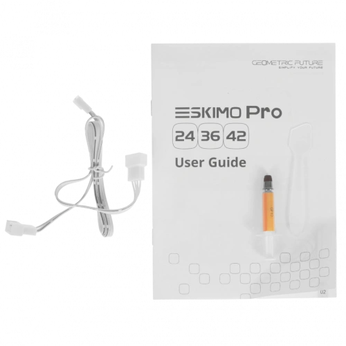 Система жидкостного охлаждения для процессора Geometric Future Eskimo Pro 360 ARGB White (1C251W1361000)