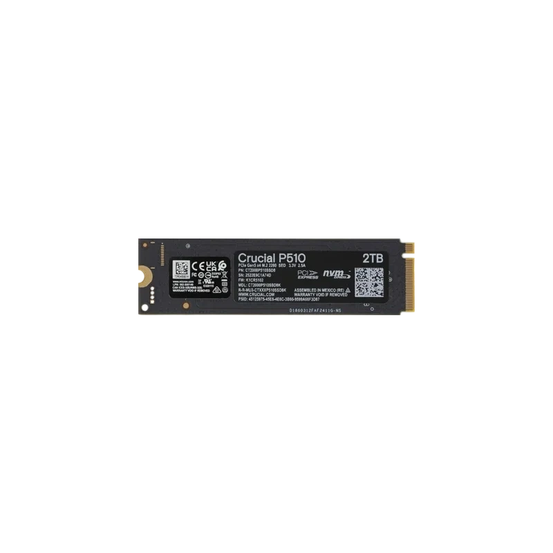 Твердотельный накопитель CRUCIAL 2000 Gb P510 (CT2000P510SSD8)