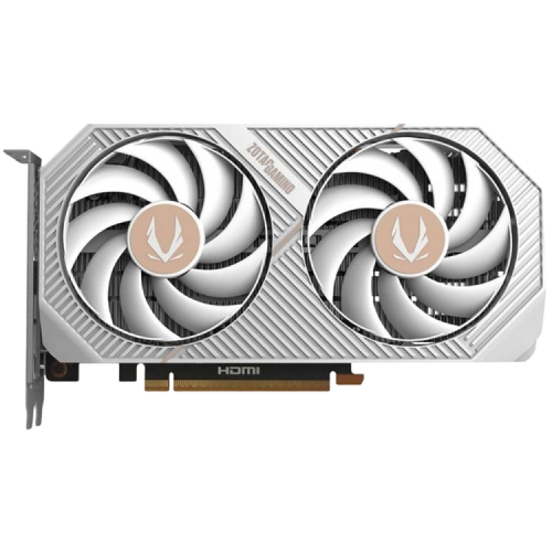 Видеокарта ZOTAC (ZT-B50600Q-10M) GeForce RTX 5060 8GB Twin Edge OC WHITE ED