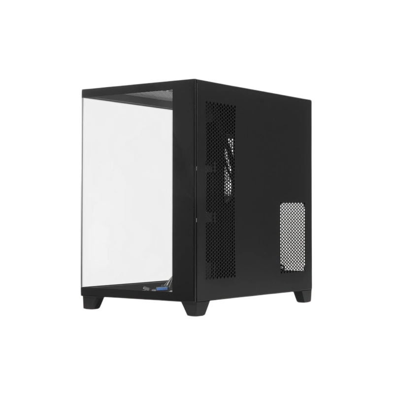 Компьютерный корпус 1STPLAYER MEGAVIEW MV8-TP Black (MV8-TP-BK)