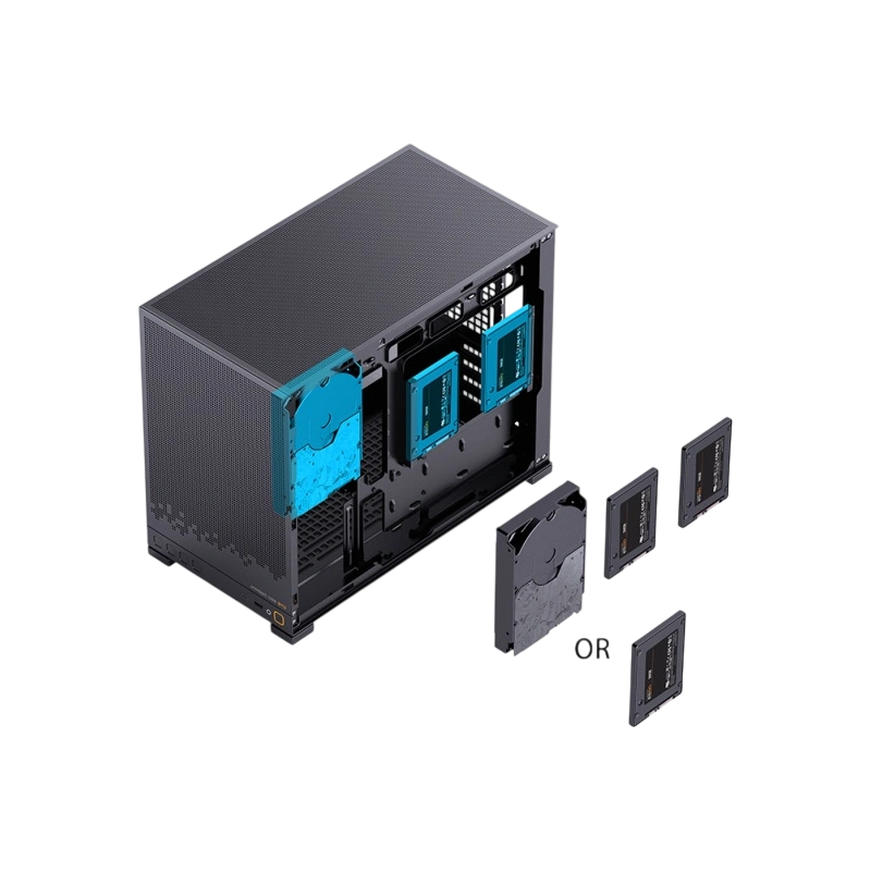 Компьютерный корпус JONSBO D32 STD TG Black