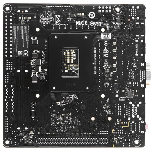Материнская плата ASUS PRIME H610I-PLUS-CSM (90MB1GB0-M0EAYC) 2 x кабель SATA, документация, задняя планка, скоба для вертикальной фиксации M.2 накопителя