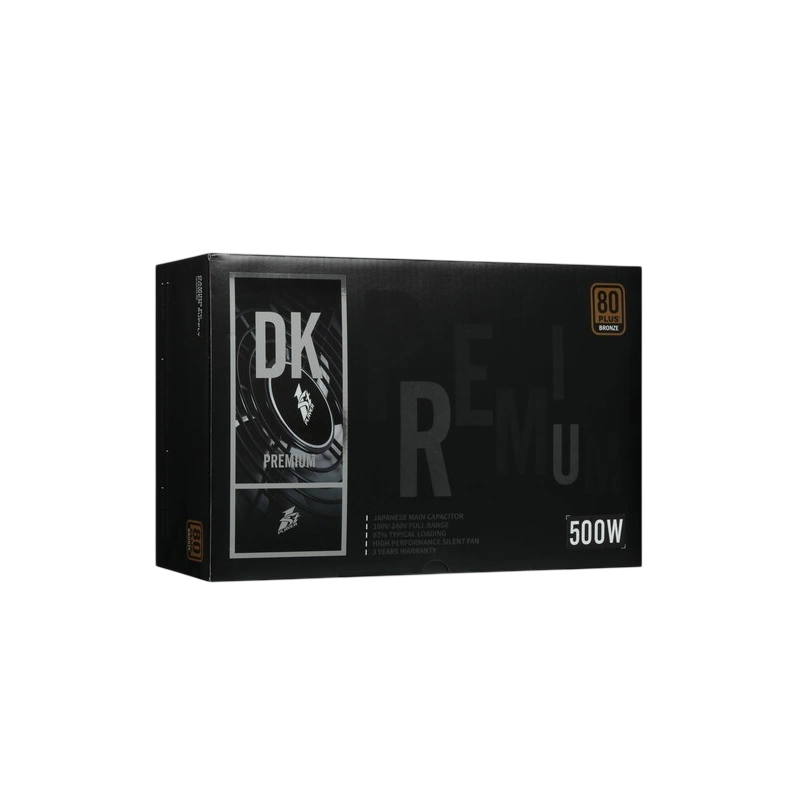 Блок питания 1STPLAYER 500W DK PREMIUM Black (PS-500AX)