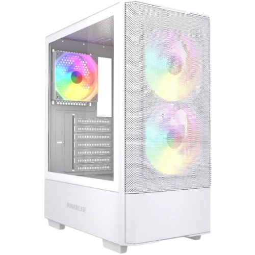 Компьютерный корпус Powercase Mistral AY3W ARGB TG White (CMAYW-A3)
