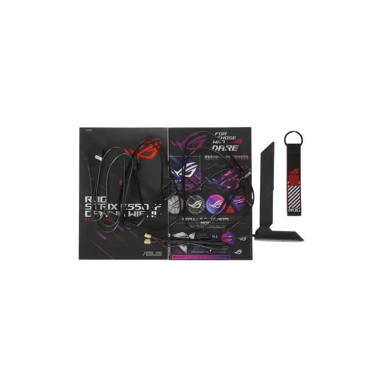 Материнская плата ASUS ROG STRIX B550-F GAMING WIFI II (90MB19V0-M0EAY0) 4 x кабель SATA, антенна Wi-Fi, диск с ПО, документация, крепеж для разъема M.2, удлинитель для ARGB