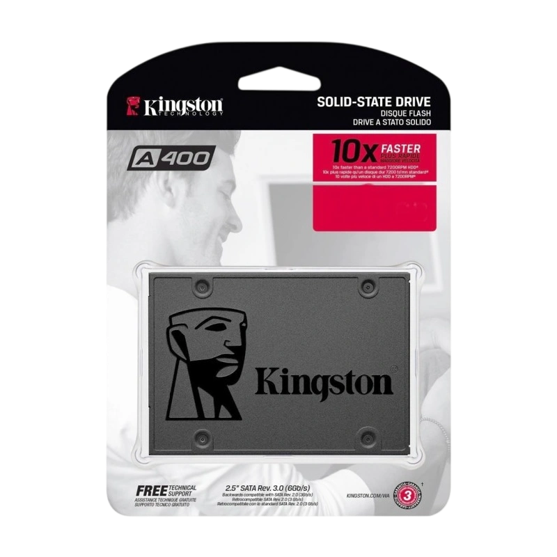 Твердотельный накопитель Kingston 960 Gb A400 (SA400S37/960G)