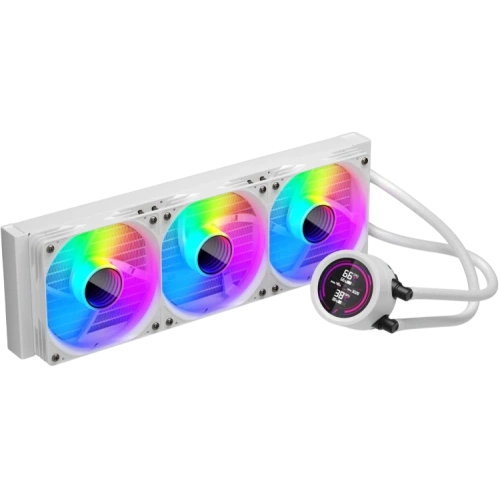 Система жидкостного охлаждения для процессора 1STPLAYER TS4 360 White (TS4-360-WH)