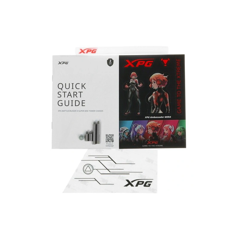 Компьютерный корпус ADATA XPG BATTLECRUISER II ST RGB White (BATTLECRUISERIIST-WHCWW) документация