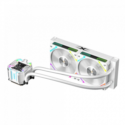 Система жидкостного охлаждения для процессора 1STPLAYER X-240 ARGB White (X-240-WH)