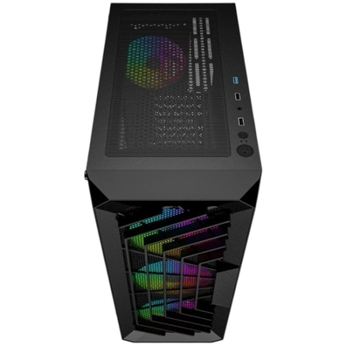 Компьютерный корпус Powercase Mistral C4B TG Black (CMICB-L4)