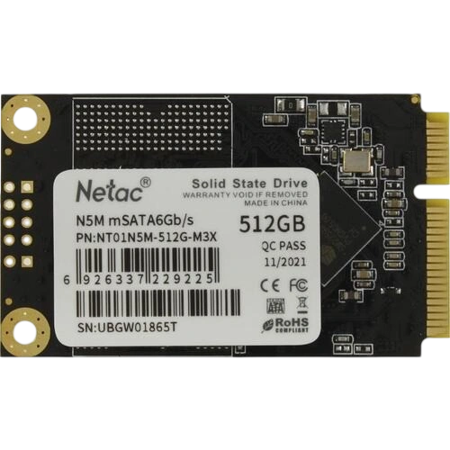 Твердотельный накопитель NETAC 512 Gb (NT01N5M-512G-M3X)