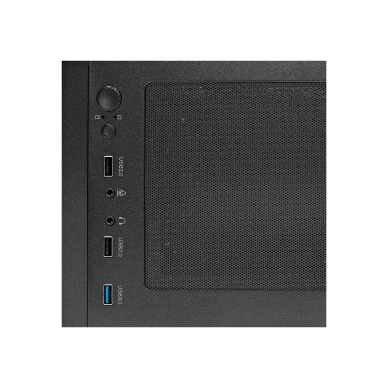 Компьютерный корпус XASTRA A306M 3FRGB TG Black (A306M-3FC12F)