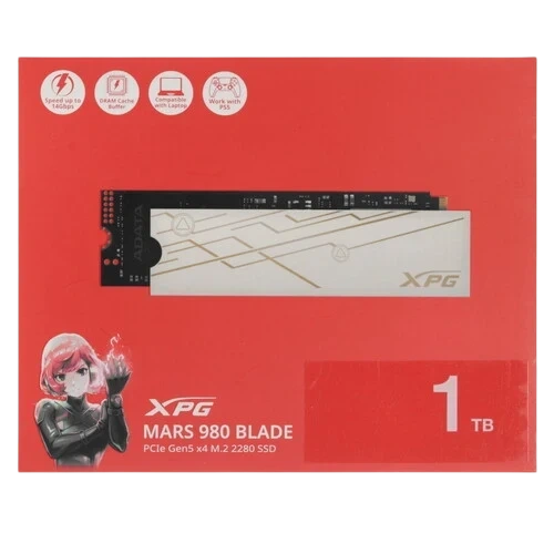 Твердотельный накопитель ADATA XPG 1000 Gb MARS 980 BLADE (SMAR-980B-1TCS)