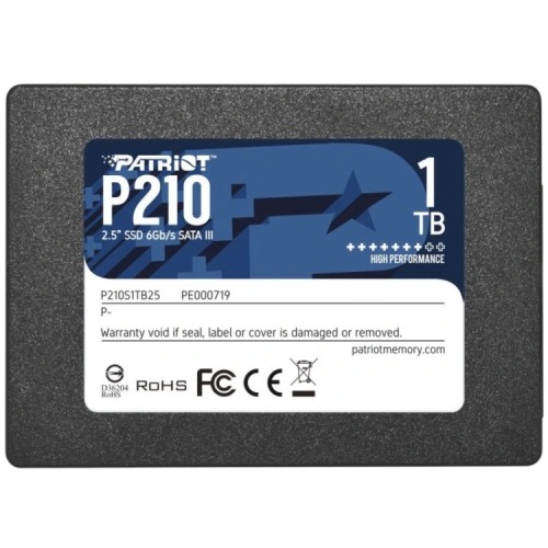 Твердотельный накопитель Patriot 1000 Gb P210 (P210S1TB25)