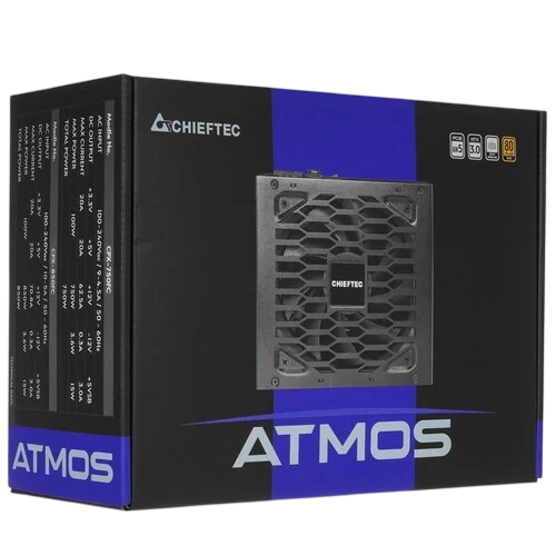 Блок питания Chieftec 850W Atmos Black (CPX-850FC) 16 Pin (PCIe 5.0 Connector Cable Details)