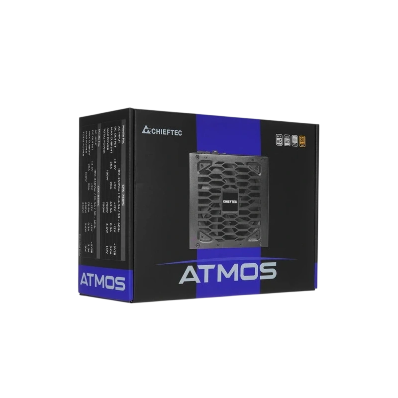 Блок питания Chieftec 850W Atmos Black (CPX-850FC) 16 Pin (PCIe 5.0 Connector Cable Details)
